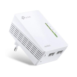 TP-LINK TL-WPA4220 AV600 &ndash; v&otilde;rgulaiendaja elektriv&otilde;rgu kaudu, Qualcomm, 300 Mb/s 2,4 GHz sagedusalas, 600 Mb/s elektriv&otilde;rgu kaudu