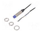 Sensor: inductive | Output conf: PNP / NO | 0&divide;14mm | 10&divide;30VDC | M18