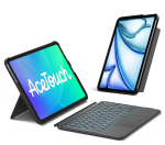 Inateck inateck Klaviatuur Ace Touch iPad 11"/10,9" QWERTZ RGB graphit