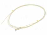 Sensor: temperature | Pt1000 | 1k&Omega; | Body dim: &Oslash;6x20mm | -30&divide;400&deg;C
