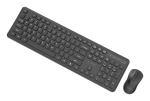 Gembird KBS-WPS-01 Slim Pro Business Wireless Desktop Set Keyboard and Mouse / black