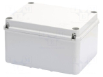 Enclosure: junction box | X: 201mm | Y: 255mm | Z: 138mm | wall mount