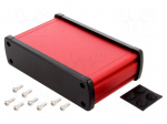 Enclosure: multipurpose | X: 146.6mm | Y: 89mm | Z: 41.6mm | aluminium