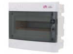 Enclosure: for modular components | IP40 | white | No.of mod: 12