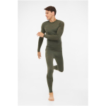 Bielizna męska VIKING Gasher Man Set Merino khaki   XL