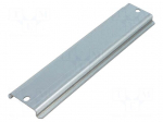 DIN rail | steel | W: 35mm | H: 7.5mm | L: 144mm | TG-ABS1608,TG-ABS1612