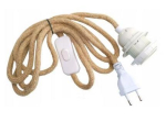 M&auml;nguala | PC | Konsoolid | Tarvikud // M&auml;nguasjad ja m&auml;ngud lastele // ZD215 Kabel 2m w oplocie jutowym z wtyczką i przełącznikiem biały