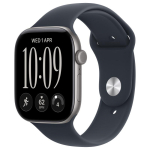 Nutikell Apple Watch Series 12 (hall, alumiinium, 42 mm, spordirihm Navy Blue S/M)