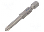 Screwdriver bit | PlusMinus cross PH-type | SL/PH1