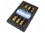 Kit: screwdrivers | Pcs: 8 | Phillips cross,slot
