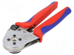 Tool: for crimping | for   contacts | 0,14&divide;6mm2 | Die shape: square