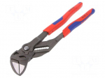 Pliers | adjustable | Pliers len: 250mm | Max jaw capacity: 52mm