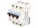 Circuit breaker | 400VAC | Inom: 40A | Poles: 3 | DIN | Charact: C | 6kA