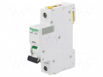Circuit breaker | 230VAC | Inom: 25A | Poles: 1 | DIN | Charact: C | 6kA