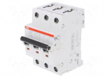 Circuit breaker | 400VAC | Inom: 16A | Poles: 3 | DIN | Charact: B | 6kA