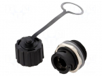 Socket | coupler | PIN: 8 | Cat: 5e | shielded,with protective cap