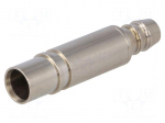 Contact | female | Han Modular Pneumatic | &Oslash;6mm pipe | brass | 10bar