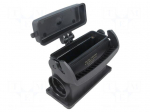 Enclosure: for rectangular connectors | Han Eco B | size 24B | M25