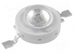Power LED | UV | 120&deg; | 405nm | P: 1W | 0.2&divide;0.8lm