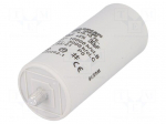 Capacitor: motors, run | 30uF | 425VAC | &Oslash;40x92mm | -25&divide;85&deg;C | &plusmn;5%