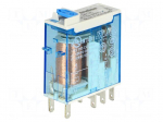 Relay: electromagnetic | DPDT | Ucoil: 24VDC | 8A/250VAC | 8A/30VDC