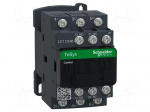 Contactor: 3-pole | NO x3 | Auxiliary contacts: NC,NO | 24VDC | 12A