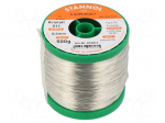 Soldering wire | Sn99Cu1 | 500um | 0.5kg | lead free | Package: reel