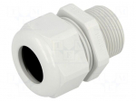 Cable gland | with long thread | M25 | 1,5 | IP68 | Mat: polyamide