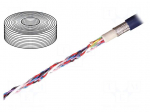 Wire: data transmission | chainflex&reg; CF11 | 3x2x0,25mm2 | TPE | blue