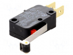 Microswitch SNAP ACTION | with lever (with roller) | SPDT | Pos: 2
