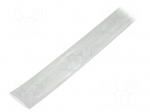Heat shrink sleeve | flexible | 2: 1 | 19mm | L: 10m | transparent