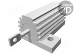 Resistor: wire-wound | with heatsink | screw | 680m&Omega; | 25W | &plusmn;5%