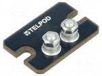 Resistor: thick film | screw | 68&Omega; | 100W | &plusmn;5% | 38x25x2mm | 100ppm/&deg;C
