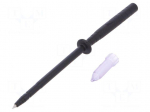Probe: for oscilloscope | black | Conform to: EN61010 1000VCAT III