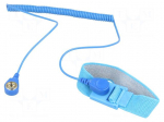 Wristband | ESD | Features: antialergic | 1M&Omega; | 10mm