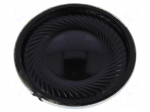 Loudspeaker | miniature,mylar,general purpose,waterproof | 1W | 8&Omega;