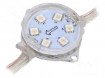 Module: LED | Colour: RGB | IP68 | No.of diodes: 6 | Case: 5050,PLCC6