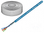 Wire: data transmission | ETHERLINE&reg; Cat.5e | 2x2x26AWG | PUR | Cu