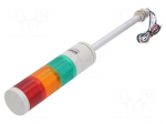 Signaller: signalling column | LED | red/amber/green | Usup: 24VDC