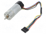 Motor: DC | with encoder,with gearbox | HP | 6VDC | 6.5A | 2150rpm