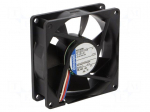 Fan: DC | axial | 24VDC | 80x80x25.4mm | 69m3/h | 32dBA | slide | 3100rpm