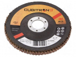 Flap grinding wheels | &Oslash;: 125mm | Granularity: 40 | 22.23mm
