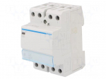 Contactor: 2-pole installation | 63A | 230VAC | NO | ESC | -10&divide;50&deg;C