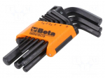 Wrench: hex key-set | short | 9pcs.
