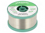 Tin | lead free | Sn96,5Ag3Cu0,5 | 0.7mm | 250g | reel | 2.5% | Flux: SW33