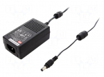 Power supply: switching | 9VDC | 2.55A | Out: 5,5/2,1 | 23W | 85&divide;264VAC
