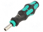 Screwdriver: universal-set | Phillips,Pozidriv&reg;,slot | 6pcs | 1/4"