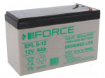 Re-battery: acid-lead | 12V | 9Ah | AGM | maintenance-free | EFL