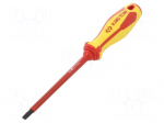 Screwdriver: insulated | slot | 5.5x1mm | Blade length: 125mm