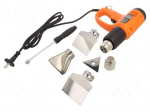 Electric hot shrink gun | 2kW | 300l/min@500 | 230VAC